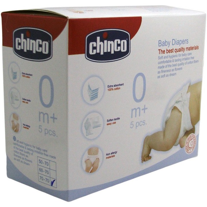 کهنه بچه تیک مک مدل CHINCO سایز بزرگ بسته 5 عددی